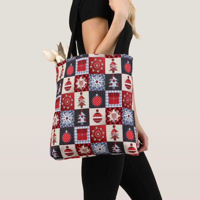 Bolso De Tela Viejos Navidades de moda (Detalle)