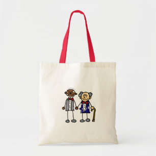 Bolso De Tela Viejos pares gay interraciales