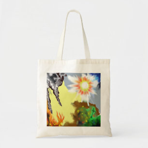Bolso De Tela Viento y fuego de la tierra