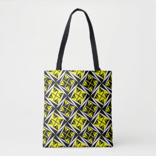 Bolso De Tela Vientos sagrados en amarillo