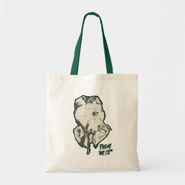 Bolso De Tela Viernes 13 | Jason Voorhees Burlap Sack (Frente)