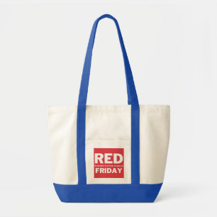 Bolso De Tela Viernes rojo recordemos a todos desplegados
