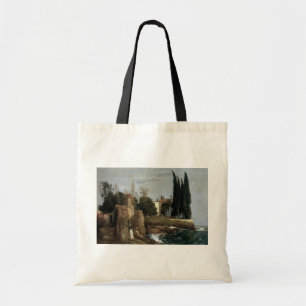 Bolso De Tela Villa a orillas del mar de Arnold Böcklin, Arte Si