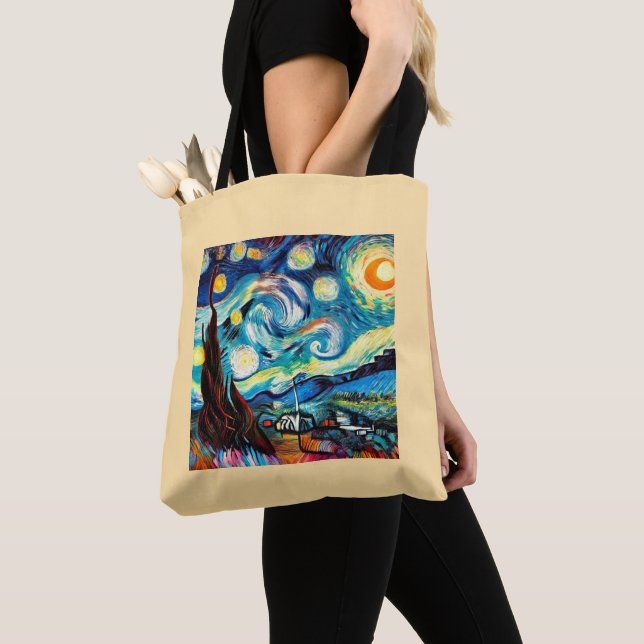 Bolso De Tela Vincent van Gogh (Detalle)