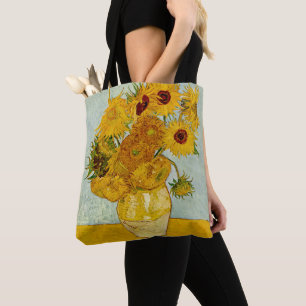 Bolso De Tela Vincent Van Gogh 12 Girasoles Impresionista