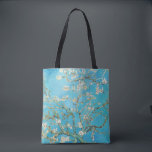 Bolso De Tela Vincent van Gogh - Almond Blossom<br><div class="desc">Florecimiento de almendras / Ramas con flores de almendra - Vincent van Gogh,  aceite sobre lienzo,  1890</div>