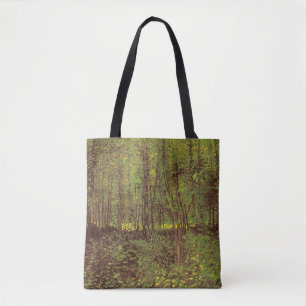 Bolso De Tela Vincent van Gogh - Árboles y sotobosque