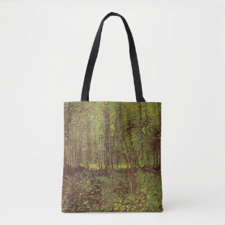 Bolso De Tela Vincent van Gogh - Árboles y sotobosque