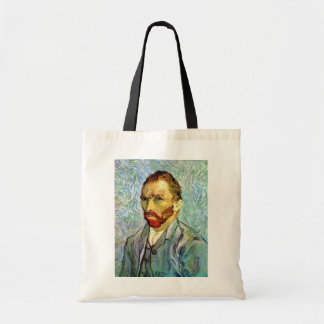 Bolso De Tela Vincent Van Gogh - Autorretrato verde Arte fino