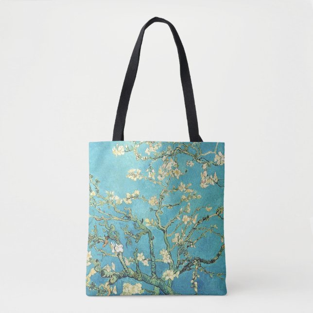 Bolso De Tela Vincent van Gogh Blossomong Almond Tree (Anverso)