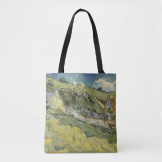Bolso De Tela Vincent van Gogh - Cabañas con Techo de Paja