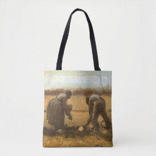 Bolso De Tela Vincent van Gogh - Campesinos plantando patatas