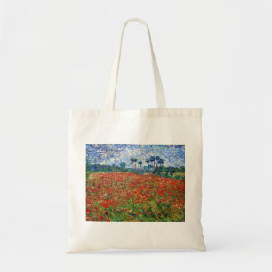 Bolso De Tela Vincent van Gogh - Campo de amapolas