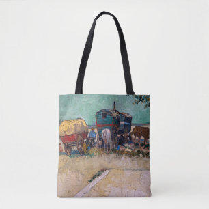 Bolso De Tela Vincent Van Gogh - Caravanas, campo gitano cerca d