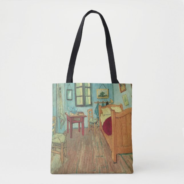 Bolso De Tela Vincent van Gogh - Dormitorio de Vincent en Arles (Anverso)