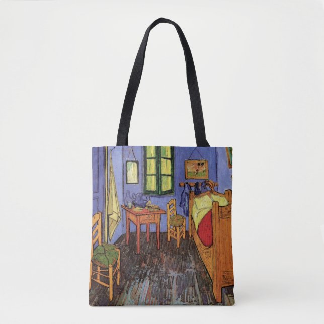 Bolso De Tela Vincent van Gogh - Dormitorio de Vincent en Arles (Anverso)