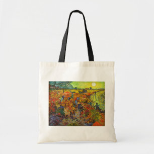 Bolso De Tela Vincent van Gogh - El Viñedo Rojo