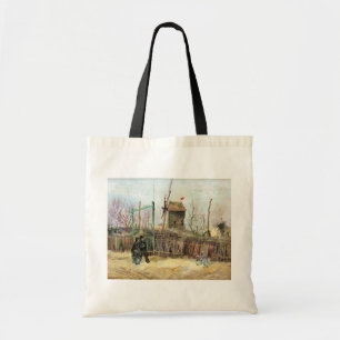 Bolso De Tela Vincent van Gogh - Escena callejera en Montmartre