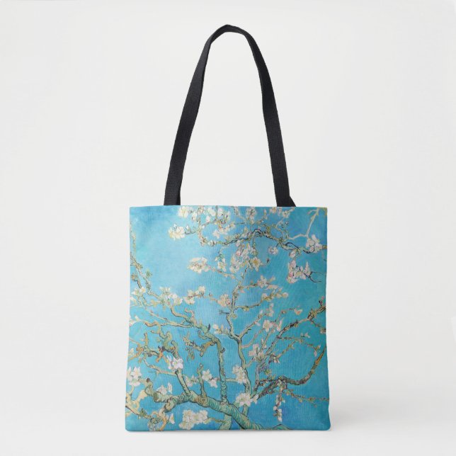 Bolso De Tela Vincent van Gogh - Flor de Almendro (Anverso)
