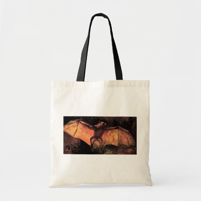 Bolso De Tela Vincent Van Gogh - Flying Fox - Halloween Fine Art (Frente)