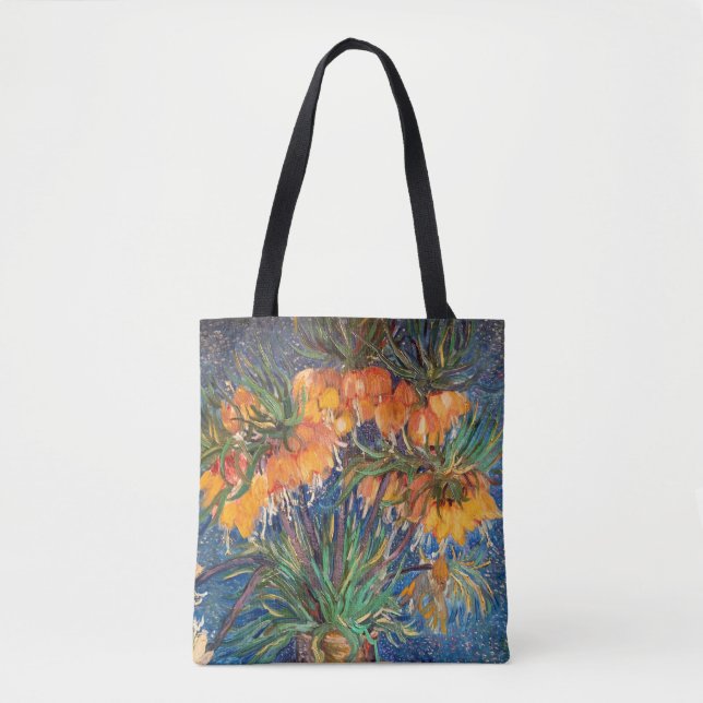 Bolso De Tela Vincent van Gogh - Fritillaries imperiales (Anverso)