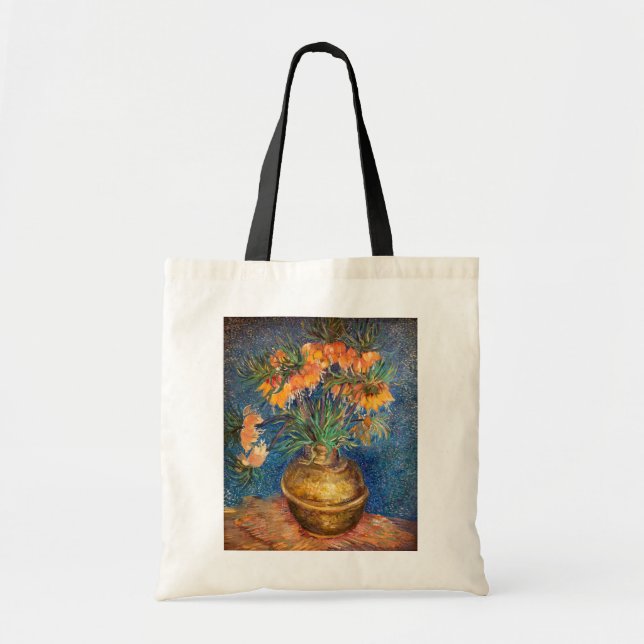Bolso De Tela Vincent van Gogh - Fritillaries imperiales Tote Ba (Frente)