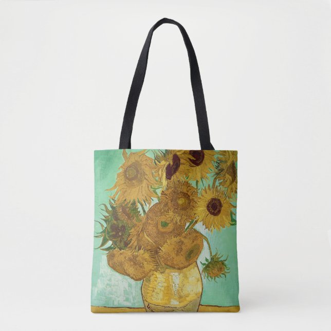 Bolso De Tela Vincent van Gogh | Girasoles, 1888 (Anverso)