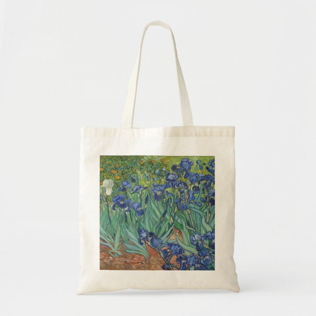 Bolso De Tela Vincent Van Gogh - Irises (Frente)