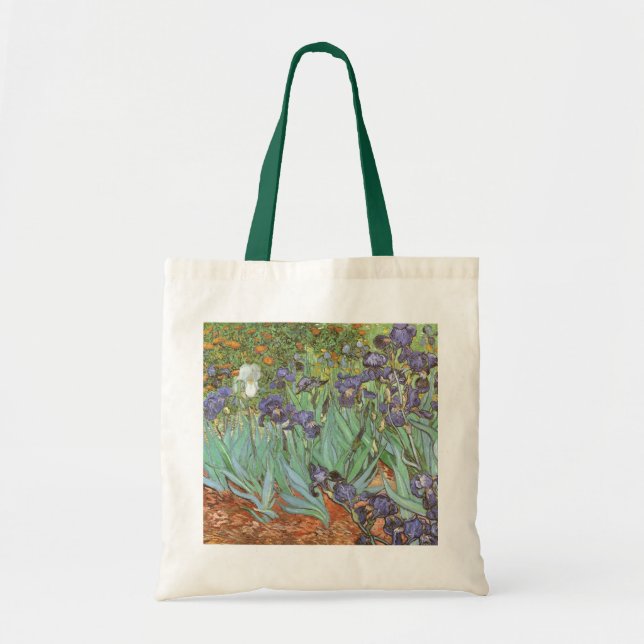 Bolso De Tela Vincent van Gogh - Irises (Frente)