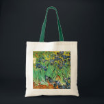 Bolso De Tela Vincent van Gogh, Irises<br><div class="desc">Vincent van Gogh Irises. Para celebraciones como bodas, aniversario, graduaciones, compromisos, cumpleaños, duchas de novias, fiestas, reuniones.</div>