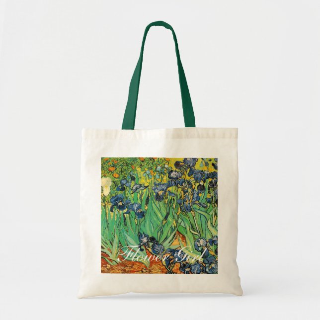 Bolso De Tela Vincent van Gogh, Irises (Frente)