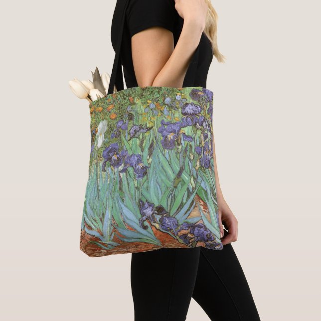 Bolso De Tela Vincent van Gogh - Irises (Detalle)
