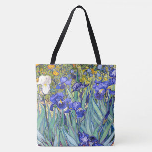 Bolso De Tela Vincent Van Gogh Irises Bella Artes de cosecha flo