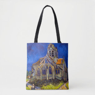 Bolso De Tela Vincent van Gogh - La Iglesia de Auvers