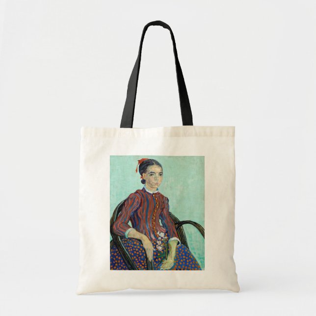 Bolso De Tela Vincent van Gogh - La Mousme (Frente)