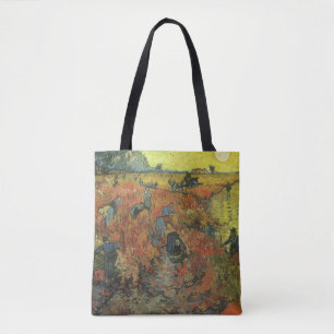 Bolso De Tela Vincent van Gogh - La viña roja