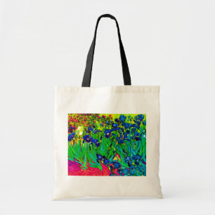Bolso De Tela Vincent Van Gogh - Lirios - Amante de las Flores A