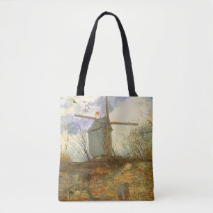 Bolso De Tela Vincent van Gogh - Moulin de la Galette, molino de