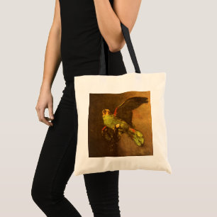 Bolso De Tela Vincent van Gogh - Naturaleza muerta con loro verd