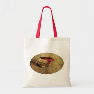 Bolso De Tela Vincent van Gogh - Naturaleza muerta con tres libr