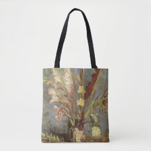 Bolso De Tela Vincent van Gogh - Naturaleza muerta Jarrón con gl