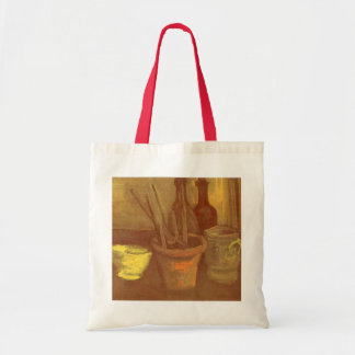 Bolso De Tela Vincent van Gogh - Naturaleza Muerta Pinceles en u