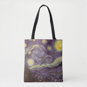Bolso De Tela Vincent van Gogh - Noche estrellada