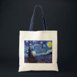 Bolso De Tela VINCENT VAN GOGH - Noche estrellada 1889<br><div class="desc">VINCENT VAN GOGH - Noche estrellada 1889Óleo sobre lienzo</div>