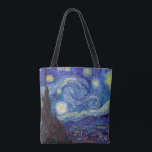 Bolso De Tela VINCENT VAN GOGH - Noche estrellada 1889<br><div class="desc">VINCENT VAN GOGH - Noche estrellada 1889Óleo sobre lienzo</div>