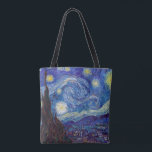 Bolso De Tela VINCENT VAN GOGH - Noche estrellada 1889<br><div class="desc">VINCENT VAN GOGH - Noche estrellada 1889Óleo sobre lienzo</div>
