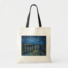 Bolso De Tela Vincent van Gogh - Noche estrellada sobre el Ródan