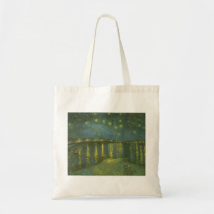 Bolso De Tela Vincent van Gogh - Noche estrellada sobre el Ródan