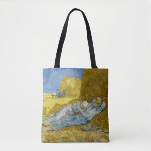 Bolso De Tela Vincent Van Gogh - Noon, Descanse del trabajo / Si