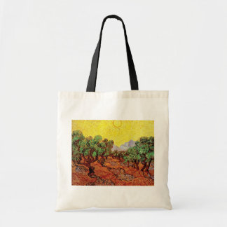 Bolso De Tela Vincent Van Gogh - Olive Trees With Yellow Sky